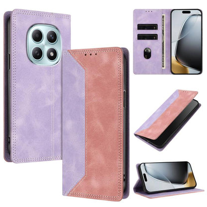 Skin Feel Two-tone RFID Blocking Vegan Leather Phone Case, For Redmi K90 Max 5G, For Redmi A7 Pro 4G / 5G 171mm, For Redmi 15a 5G, For Redmi Turbo 5 Max / Poco X8 Pro Max 5G, For Redmi Turbo 5 / Poco X8 Pro 5G, For Redmi Note 15 Pro+ 5G Global 163.3mm ...