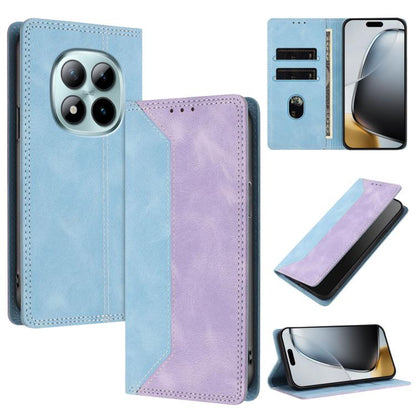 Skin Feel Two-tone RFID Blocking Vegan Leather Phone Case, For Redmi K90 Max 5G, For Redmi A7 Pro 4G / 5G 171mm, For Redmi 15a 5G, For Redmi Turbo 5 Max / Poco X8 Pro Max 5G, For Redmi Turbo 5 / Poco X8 Pro 5G, For Redmi Note 15 Pro+ 5G Global 163.3mm ...