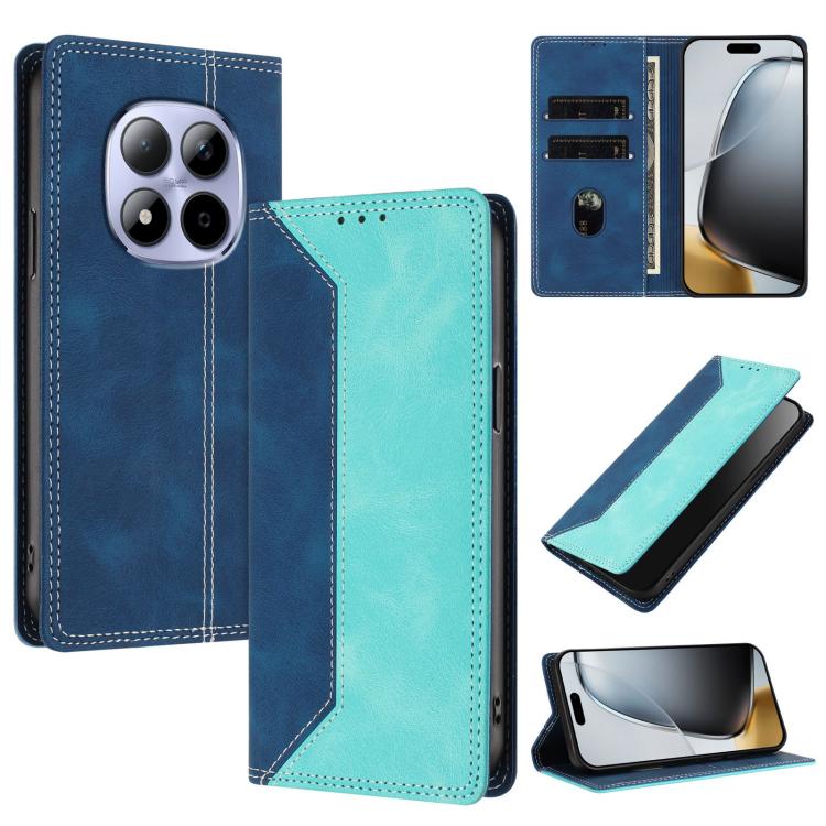Skin Feel Two-tone RFID Blocking Vegan Leather Phone Case, For Redmi K90 Max 5G, For Redmi A7 Pro 4G / 5G 171mm, For Redmi 15a 5G, For Redmi Turbo 5 Max / Poco X8 Pro Max 5G, For Redmi Turbo 5 / Poco X8 Pro 5G, For Redmi Note 15 Pro+ 5G Global 163.3mm ...