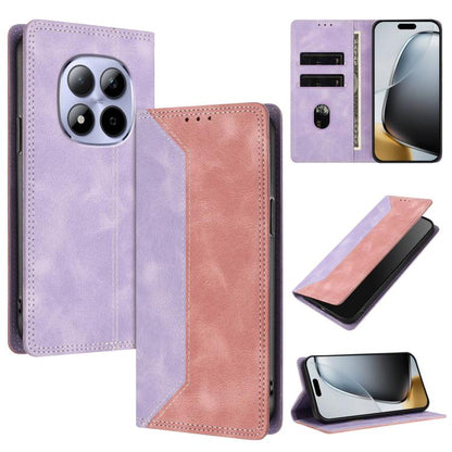 Skin Feel Two-tone RFID Blocking Vegan Leather Phone Case, For Redmi K90 Max 5G, For Redmi A7 Pro 4G / 5G 171mm, For Redmi 15a 5G, For Redmi Turbo 5 Max / Poco X8 Pro Max 5G, For Redmi Turbo 5 / Poco X8 Pro 5G, For Redmi Note 15 Pro+ 5G Global 163.3mm ...