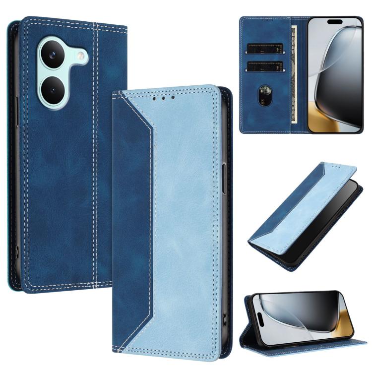 Skin Feel Two-tone RFID Blocking Vegan Leather Phone Case, For Redmi K90 Max 5G, For Redmi A7 Pro 4G / 5G 171mm, For Redmi 15a 5G, For Redmi Turbo 5 Max / Poco X8 Pro Max 5G, For Redmi Turbo 5 / Poco X8 Pro 5G, For Redmi Note 15 Pro+ 5G Global 163.3mm ...