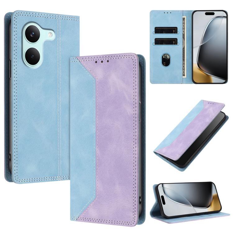 Skin Feel Two-tone RFID Blocking Vegan Leather Phone Case, For Redmi K90 Max 5G, For Redmi A7 Pro 4G / 5G 171mm, For Redmi 15a 5G, For Redmi Turbo 5 Max / Poco X8 Pro Max 5G, For Redmi Turbo 5 / Poco X8 Pro 5G, For Redmi Note 15 Pro+ 5G Global 163.3mm ...