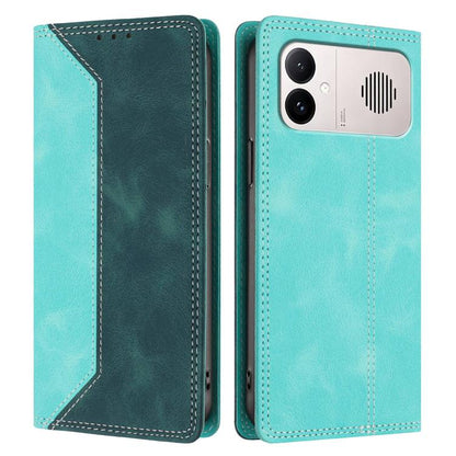 Skin Feel Two-tone RFID Blocking Vegan Leather Phone Case, For Redmi K90 Max 5G, For Redmi A7 Pro 4G / 5G 171mm, For Redmi 15a 5G, For Redmi Turbo 5 Max / Poco X8 Pro Max 5G, For Redmi Turbo 5 / Poco X8 Pro 5G, For Redmi Note 15 Pro+ 5G Global 163.3mm ...