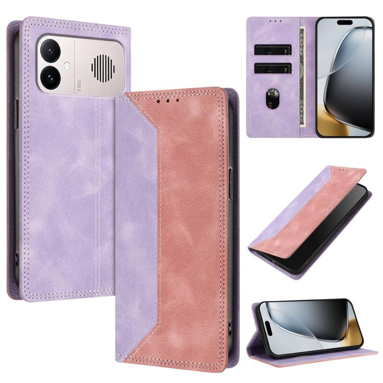 Skin Feel Two-tone RFID Blocking Vegan Leather Phone Case, For Redmi K90 Max 5G, For Redmi A7 Pro 4G / 5G 171mm, For Redmi 15a 5G, For Redmi Turbo 5 Max / Poco X8 Pro Max 5G, For Redmi Turbo 5 / Poco X8 Pro 5G, For Redmi Note 15 Pro+ 5G Global 163.3mm ...
