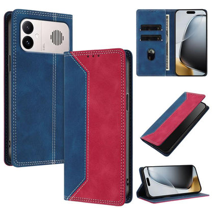 Skin Feel Two-tone RFID Blocking Vegan Leather Phone Case, For Redmi K90 Max 5G, For Redmi A7 Pro 4G / 5G 171mm, For Redmi 15a 5G, For Redmi Turbo 5 Max / Poco X8 Pro Max 5G, For Redmi Turbo 5 / Poco X8 Pro 5G, For Redmi Note 15 Pro+ 5G Global 163.3mm ...
