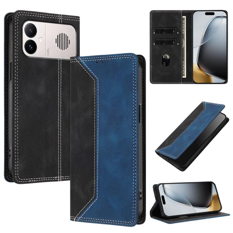 Skin Feel Two-tone RFID Blocking Vegan Leather Phone Case, For Redmi K90 Max 5G, For Redmi A7 Pro 4G / 5G 171mm, For Redmi 15a 5G, For Redmi Turbo 5 Max / Poco X8 Pro Max 5G, For Redmi Turbo 5 / Poco X8 Pro 5G, For Redmi Note 15 Pro+ 5G Global 163.3mm ...