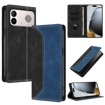 Skin Feel Two-tone RFID Blocking Vegan Leather Phone Case, For Redmi K90 Max 5G, For Redmi A7 Pro 4G / 5G 171mm, For Redmi 15a 5G, For Redmi Turbo 5 Max / Poco X8 Pro Max 5G, For Redmi Turbo 5 / Poco X8 Pro 5G, For Redmi Note 15 Pro+ 5G Global 163.3mm ...