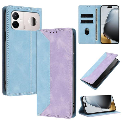 Skin Feel Two-tone RFID Blocking Vegan Leather Phone Case, For Redmi K90 Max 5G, For Redmi A7 Pro 4G / 5G 171mm, For Redmi 15a 5G, For Redmi Turbo 5 Max / Poco X8 Pro Max 5G, For Redmi Turbo 5 / Poco X8 Pro 5G, For Redmi Note 15 Pro+ 5G Global 163.3mm ...