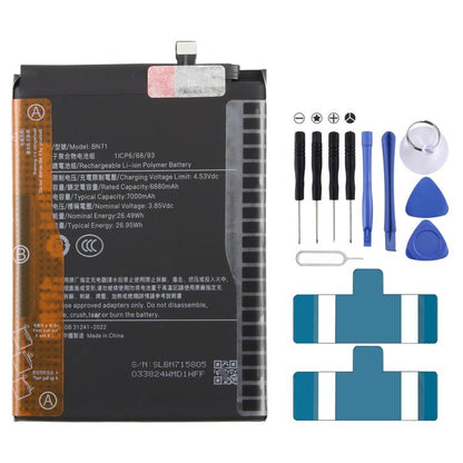 Battery, For Redmi A7 Pro 6000mAh BM6S, For Redmi Note 15 5800mAh BN6C, For Redmi Note 15 Pro 5G 7000mAh BN71, For Redmi 15 4G/5G/Poco M7 4G 7000mAh BN70, For Redmi 15C 4G 2024 6000mAh BN68, For Redmi K80 Ultra 7410mAh BM6F                             ...
