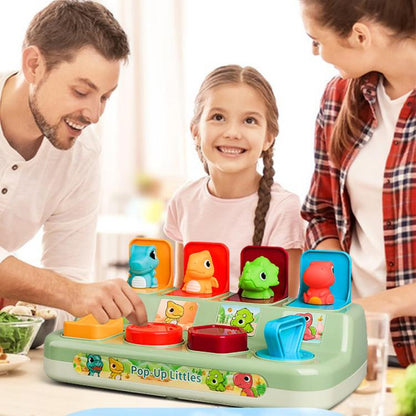 Montessori Animal Surprise Box Pop-up Educational Learning Toys