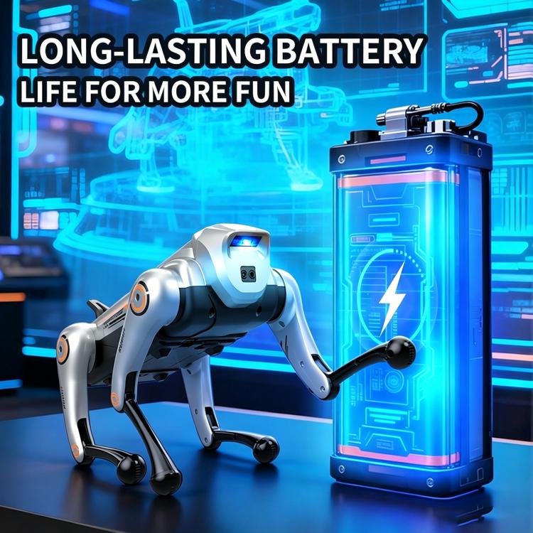 JJR/C R39 Chien robot intelligent télécommandé, avec commande vocale, sans commande vocale