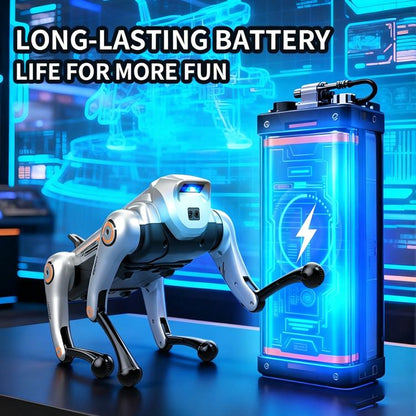 JJR/C R39 Chien robot intelligent télécommandé, avec commande vocale, sans commande vocale