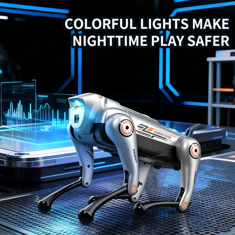 JJR/C R39 Chien robot intelligent télécommandé, avec commande vocale, sans commande vocale