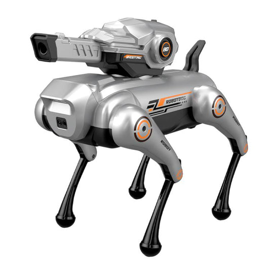Chien robot télécommandé intelligent JJR/C R39 Pro avec tourelle, avec ou sans commande vocale