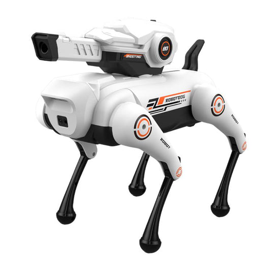 Chien robot télécommandé intelligent JJR/C R39 Pro avec tourelle, avec ou sans commande vocale
