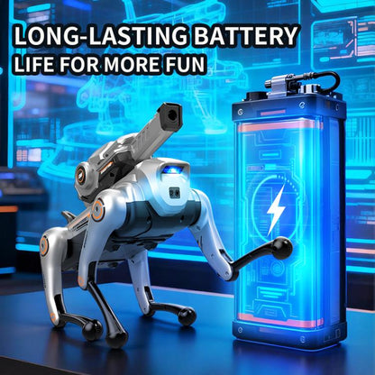 JJR/C R39 Pro Smart Remote Control Robot Dog with Turret, with Voice Control, No Voice Control