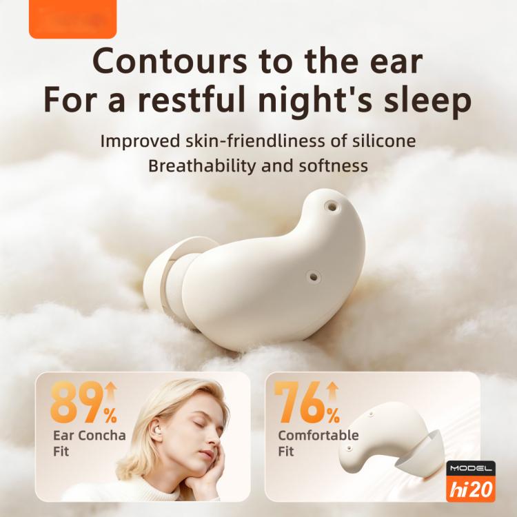 Hileo Hi20 Sleep Noise Reduction Wireless Bluetooth Earphone