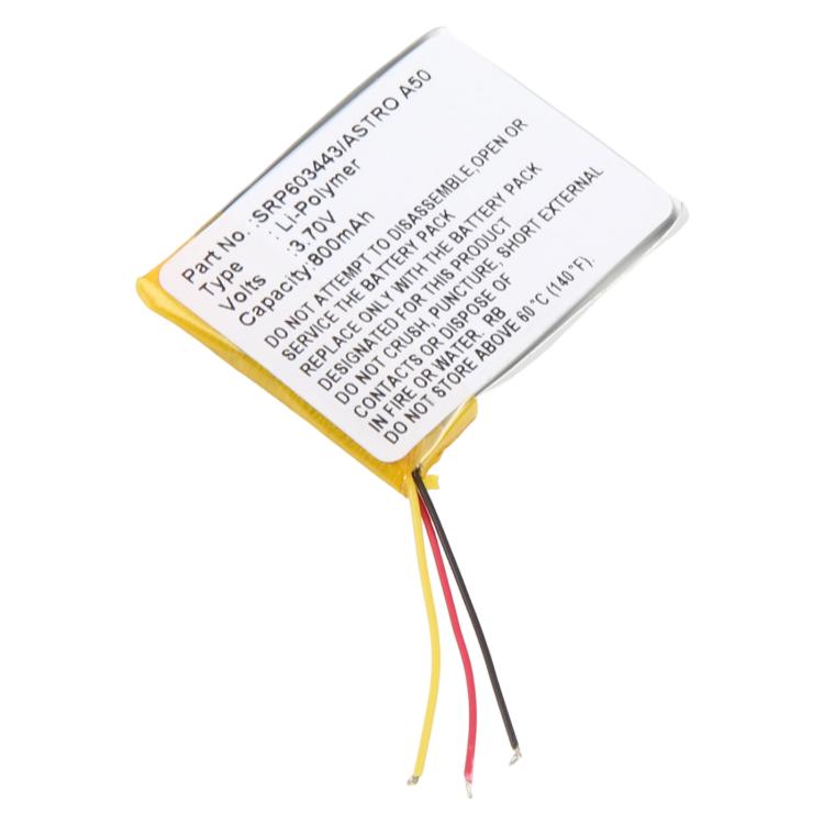 Batterie d'écouteurs Bluetooth, pour Astro A50 A20 800 mAh