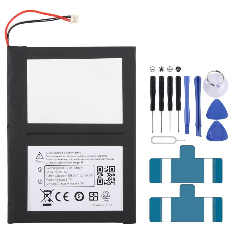 Batterie de tablette, Pour tablette Oukitel okt1 6580mAh 32100140