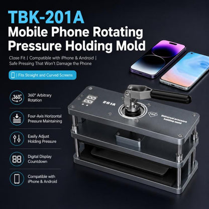 TBK 201A Digital Display Rotation Pressure Holding Mould