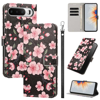 Painted Pattern Vegan Leather Phone Case with Strap, For Realme 16T 5G, For Realme C100 / C100i / C100x 4G, For Realme P4 Power 5G, For Realme C85 4G Global/15X, For Realme 16 5G, For Realme 16 Pro+ 5G, For Realme 16 Pro 5G                             ...