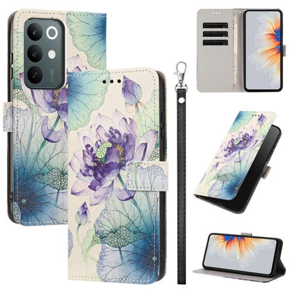 Painted Pattern Vegan Leather Phone Case with Strap, For Realme 16T 5G, For Realme C100 / C100i / C100x 4G, For Realme P4 Power 5G, For Realme C85 4G Global/15X, For Realme 16 5G, For Realme 16 Pro+ 5G, For Realme 16 Pro 5G                             ...