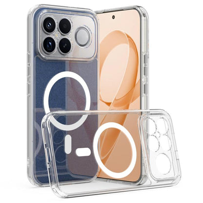 MagSafe Clear Acrylic PC Hybrid TPU Phone Case, For Redmi 15a 5G / R70 5G / R70m 5G, For Redmi Turbo 5 Max/Poco X8 Pro Max, For Redmi Turbo 5 / Poco X8 Pro 5G, For Redmi Note 15 Pro+ 5G Global, For Redmi Note 15 5G / 4G Global 164mm                    ...