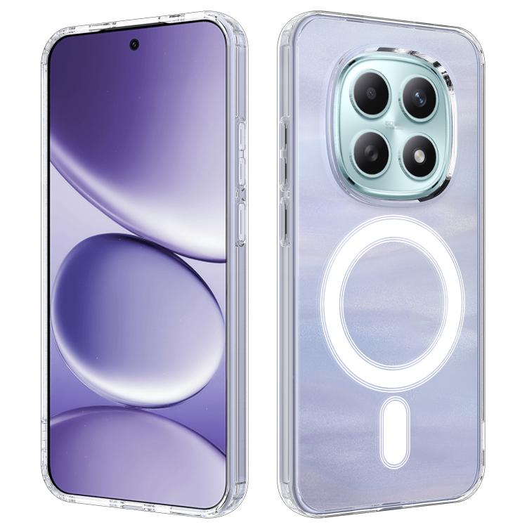MagSafe Clear Acrylic PC Hybrid TPU Phone Case, For Redmi 15a 5G / R70 5G / R70m 5G, For Redmi Turbo 5 Max/Poco X8 Pro Max, For Redmi Turbo 5 / Poco X8 Pro 5G, For Redmi Note 15 Pro+ 5G Global, For Redmi Note 15 5G / 4G Global 164mm                    ...