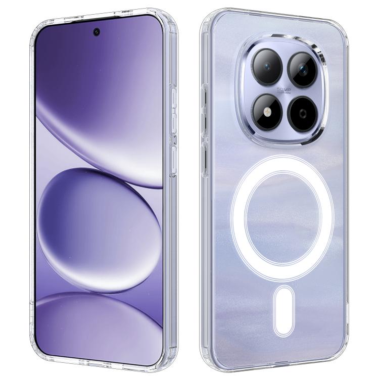 MagSafe Clear Acrylic PC Hybrid TPU Phone Case, For Redmi 15a 5G / R70 5G / R70m 5G, For Redmi Turbo 5 Max/Poco X8 Pro Max, For Redmi Turbo 5 / Poco X8 Pro 5G, For Redmi Note 15 Pro+ 5G Global, For Redmi Note 15 5G / 4G Global 164mm                    ...