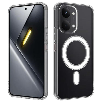 MagSafe Clear Acrylic PC Hybrid TPU Phone Case, For Redmi 15a 5G / R70 5G / R70m 5G, For Redmi Turbo 5 Max/Poco X8 Pro Max, For Redmi Turbo 5 / Poco X8 Pro 5G, For Redmi Note 15 Pro+ 5G Global, For Redmi Note 15 5G / 4G Global 164mm                    ...