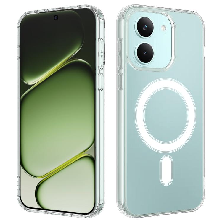 MagSafe Clear Acrylic PC Hybrid TPU Phone Case, For Redmi 15a 5G / R70 5G / R70m 5G, For Redmi Turbo 5 Max/Poco X8 Pro Max, For Redmi Turbo 5 / Poco X8 Pro 5G, For Redmi Note 15 Pro+ 5G Global, For Redmi Note 15 5G / 4G Global 164mm                    ...