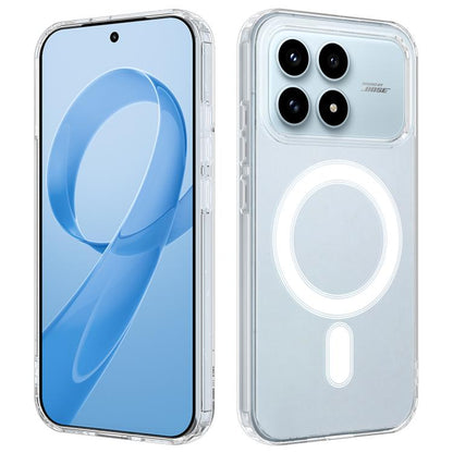 MagSafe Clear Acrylic PC Hybrid TPU Phone Case, For Redmi 15a 5G / R70 5G / R70m 5G, For Redmi Turbo 5 Max/Poco X8 Pro Max, For Redmi Turbo 5 / Poco X8 Pro 5G, For Redmi Note 15 Pro+ 5G Global, For Redmi Note 15 5G / 4G Global 164mm                    ...