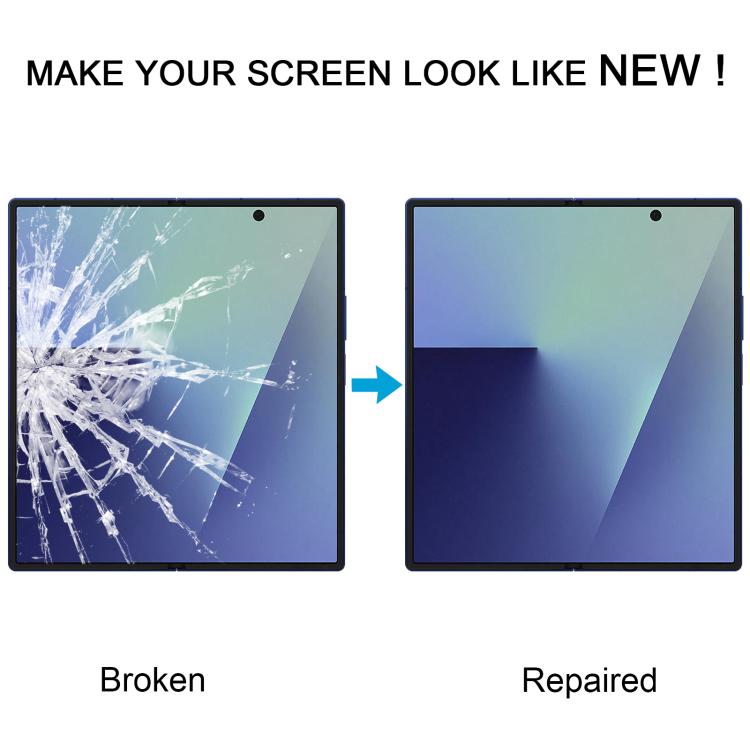 Film pliable pour écran LCD principal, pour Galaxy Z Fold7 SM-F966B, pour Galaxy Z Fold6 SM-F956B, pour Galaxy Z Fold5 SM-F946B