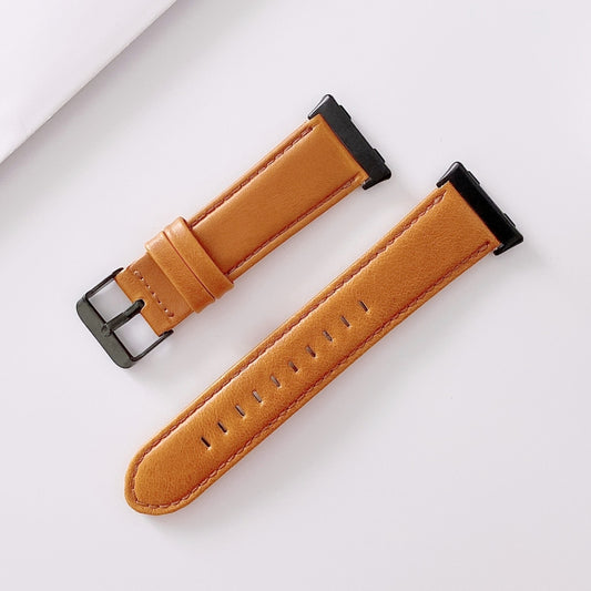 Bracelet de montre de remplacement en cuir véritable à armure toile, pour OPPO Watch 41 mm, pour OPPO Watch 46 mm