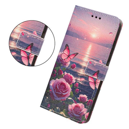 Painted Pattern Vegan Leather Phone Case with Strap, For Tecno Spark 30C, For Tecno Spark Go 1, For Tecno Spark 20 Pro 5G, For Tecno Camon 30 Premier 5G/CL 9, For Tecno Pova 6 Neo, For Tecno Pova 6/Pova 6 Pro, For Tecno Camon 30 Pro, For Tecno Camon 30...