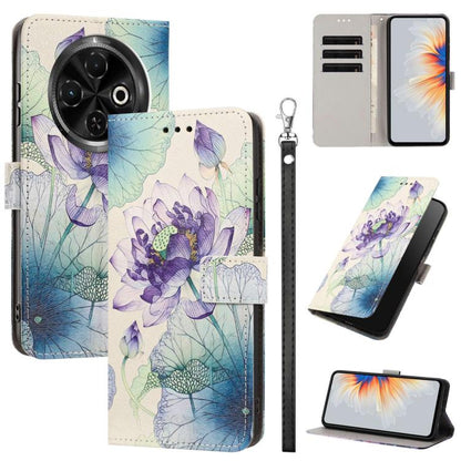 Painted Pattern Vegan Leather Phone Case with Strap, For Tecno Spark 30C, For Tecno Spark Go 1, For Tecno Spark 20 Pro 5G, For Tecno Camon 30 Premier 5G/CL 9, For Tecno Pova 6 Neo, For Tecno Pova 6/Pova 6 Pro, For Tecno Camon 30 Pro, For Tecno Camon 30...