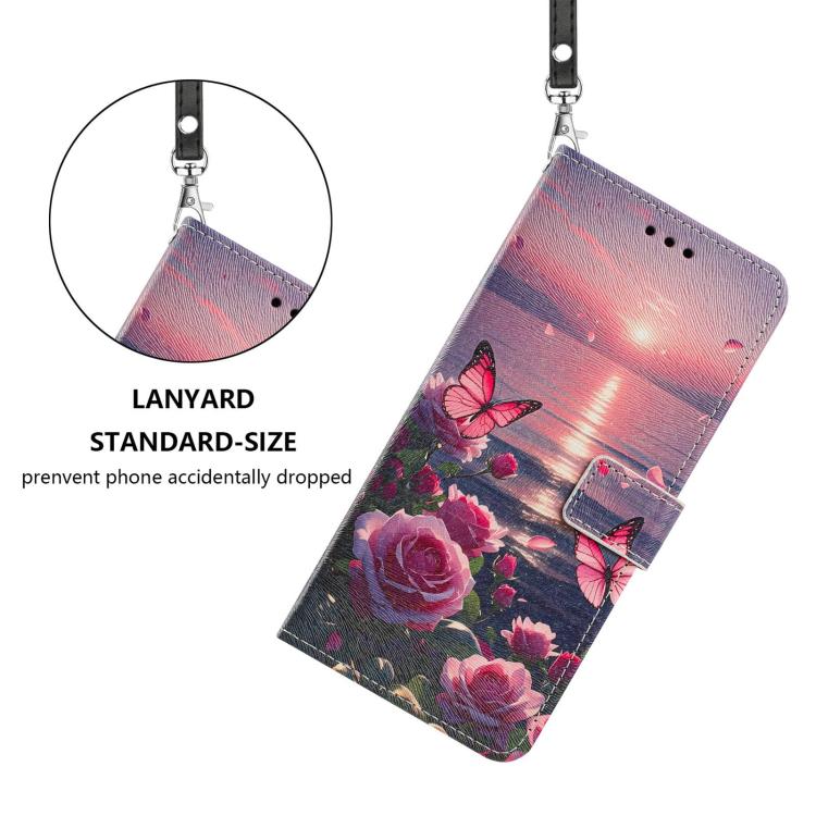 Painted Pattern Vegan Leather Phone Case with Strap, For Tecno Spark 50 5G, For Tecno Spark 50 4G/KN4, For Tecno Camon 50 Pro 4G, For Tecno Camon 50 4G/CN5, For Tecno Spark Go 3, For Tecno Spark Slim, For Tecno Spark 40C, For Tecno Pova 7 Pro 5G       ...