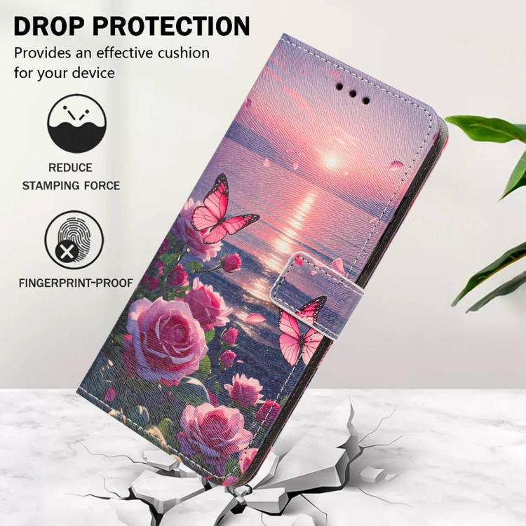 Painted Pattern Vegan Leather Phone Case with Strap, For Tecno Spark 50 5G, For Tecno Spark 50 4G/KN4, For Tecno Camon 50 Pro 4G, For Tecno Camon 50 4G/CN5, For Tecno Spark Go 3, For Tecno Spark Slim, For Tecno Spark 40C, For Tecno Pova 7 Pro 5G       ...