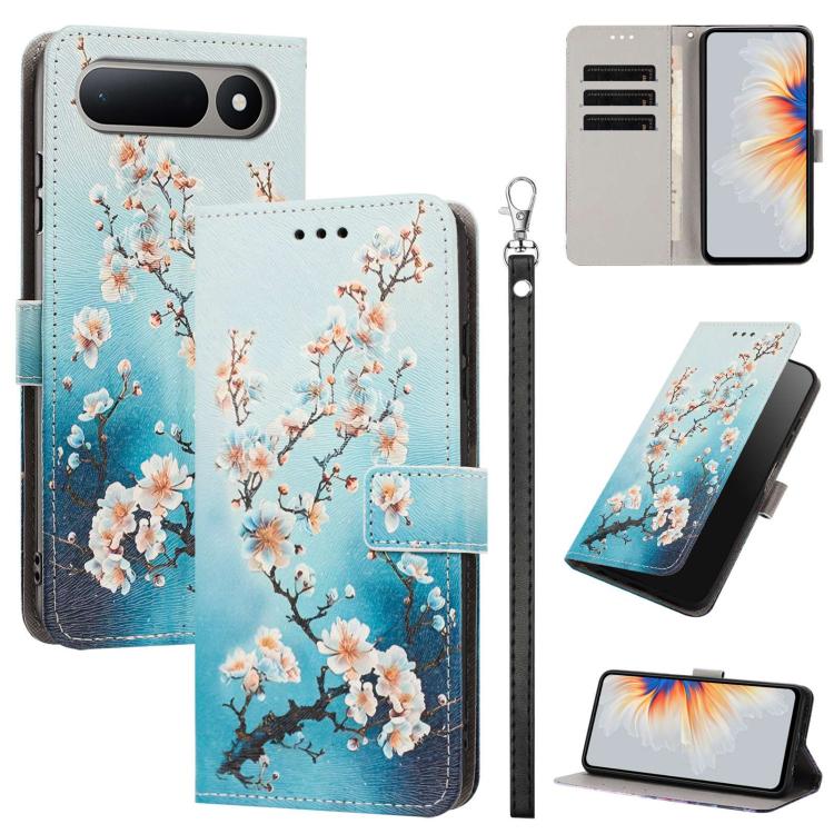 Painted Pattern Vegan Leather Phone Case with Strap, For Tecno Spark 50 5G, For Tecno Spark 50 4G/KN4, For Tecno Camon 50 Pro 4G, For Tecno Camon 50 4G/CN5, For Tecno Spark Go 3, For Tecno Spark Slim, For Tecno Spark 40C, For Tecno Pova 7 Pro 5G       ...