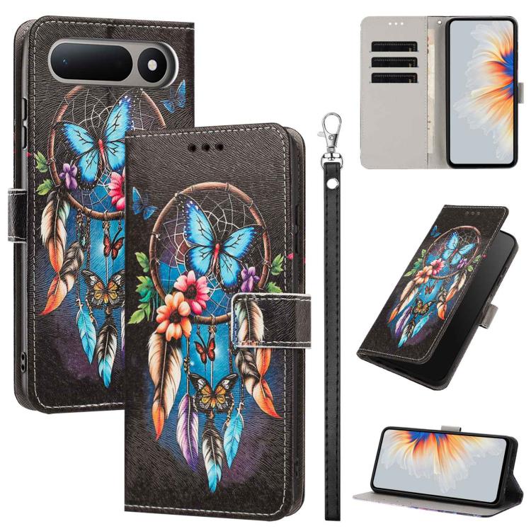 Painted Pattern Vegan Leather Phone Case with Strap, For Tecno Spark 50 5G, For Tecno Spark 50 4G/KN4, For Tecno Camon 50 Pro 4G, For Tecno Camon 50 4G/CN5, For Tecno Spark Go 3, For Tecno Spark Slim, For Tecno Spark 40C, For Tecno Pova 7 Pro 5G       ...