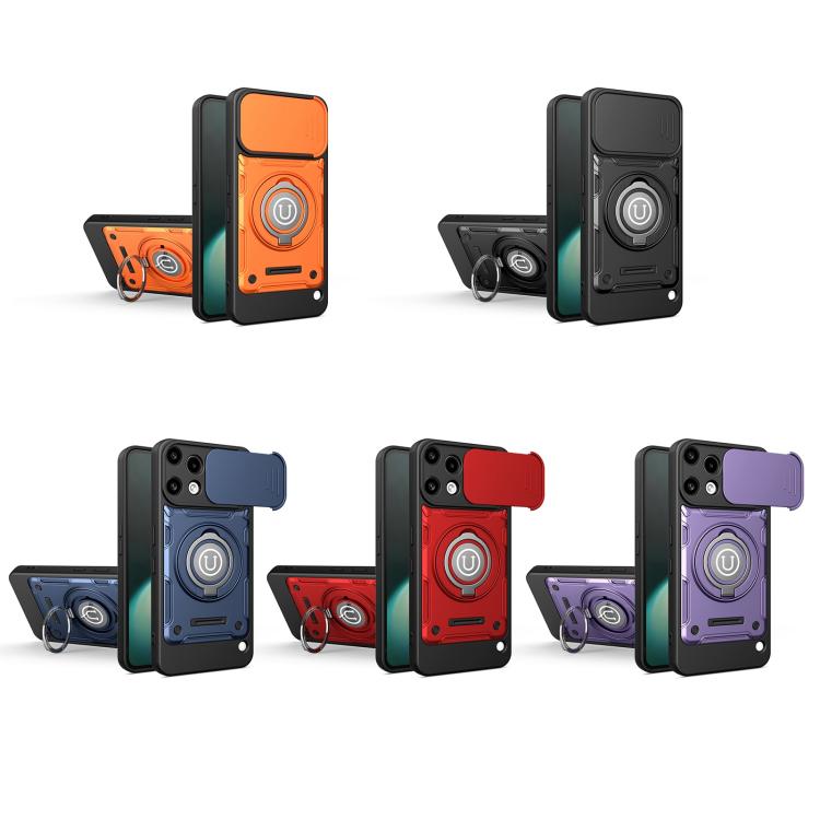 Sliding Camshield Holder Magnetic Phone Case, For Nothing Phone 3a Lite