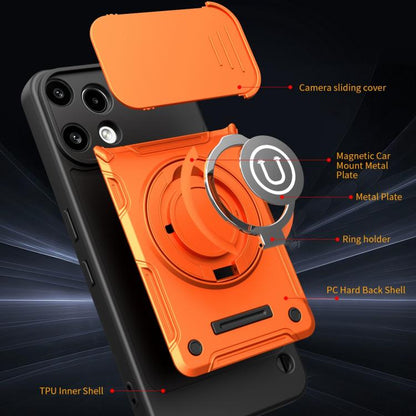 Sliding Camshield Holder Magnetic Phone Case, For Nothing Phone 3a Lite