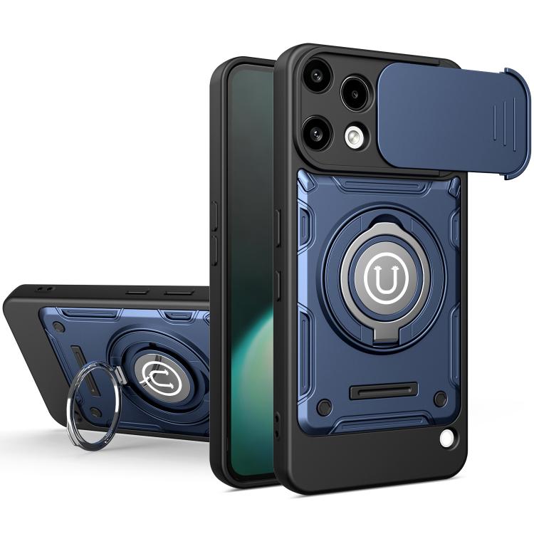 Sliding Camshield Holder Magnetic Phone Case, For Nothing Phone 3a Lite