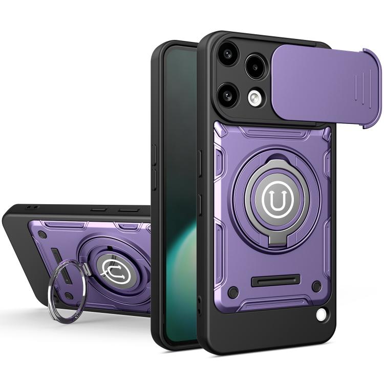 Sliding Camshield Holder Magnetic Phone Case, For Nothing Phone 3a Lite