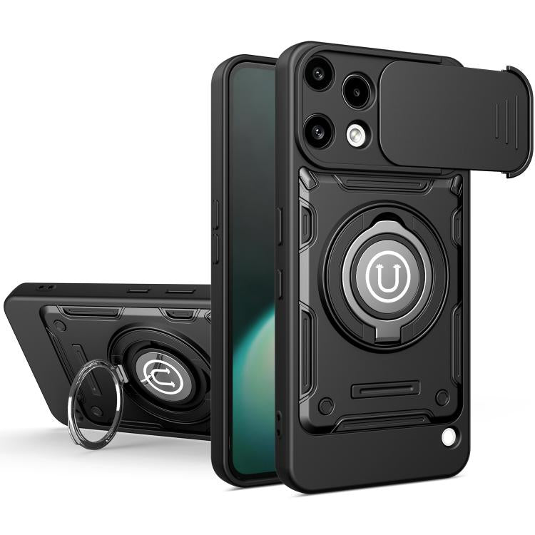 Sliding Camshield Holder Magnetic Phone Case, For Nothing Phone 3a Lite