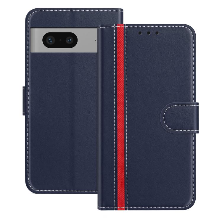 Color Block Card Slots Vegan Leather Phone Case, For Google Pixel 7 Pro, For Google Pixel 7