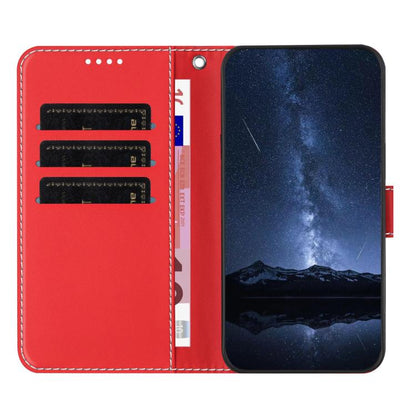 Color Block Card Slots Vegan Leather Phone Case, For Google Pixel 7 Pro, For Google Pixel 7