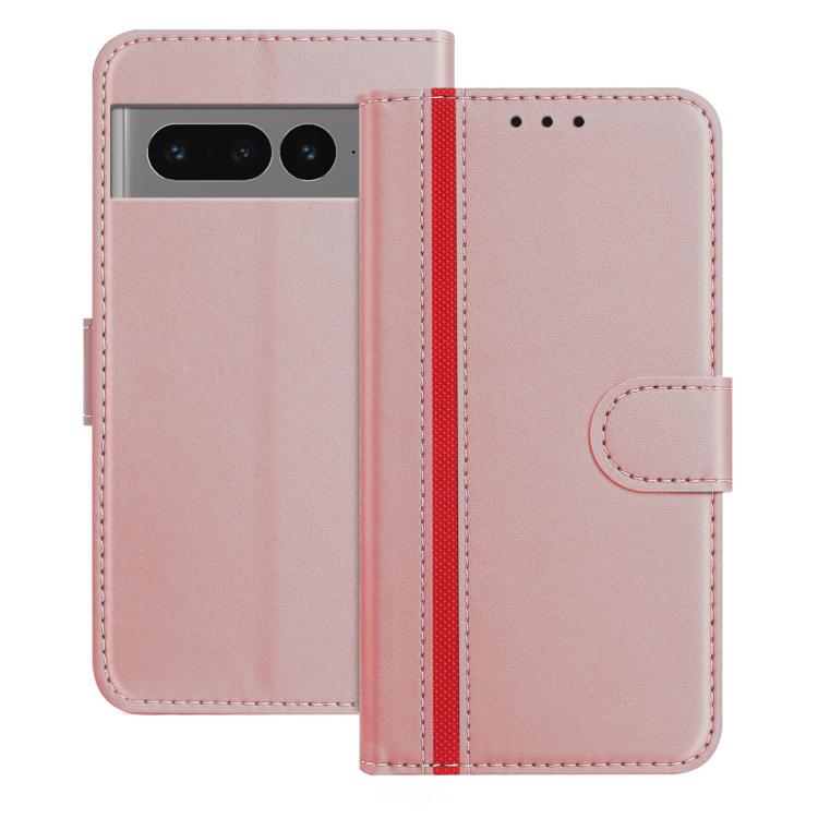 Color Block Card Slots Vegan Leather Phone Case, For Google Pixel 7 Pro, For Google Pixel 7