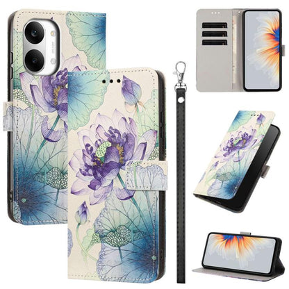 Painted Pattern Vegan Leather Phone Case with Strap, For Redmi 15a 5G Global, For Redmi A7 Pro 4G 171mm Global, For Redmi Turbo 5 Max 5G, For Redmi Turbo 5 5G/Poco X8 Pro 5G, For Redmi Note 15 Pro+ 5G Global 163.3mm, For Redmi Note 15 5G/4G Global 164m...