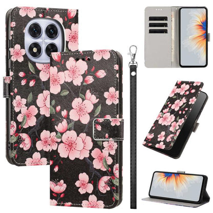 Painted Pattern Vegan Leather Phone Case with Strap, For Redmi 15 5G / 4G EU 171mm, For Redmi 15C 5G / 4G Global 171mm, For Redmi A5 4G 173.3mm, For Redmi A5 4G 171.7mm/Poco C71 4G, For Redmi Note 14 4G 164.84mm, For Redmi Note 14 Pro 5G/4G            ...